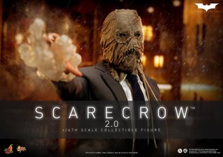 Hot Toys MMS801 Scarecrow 2.0 Figura Coleccionista