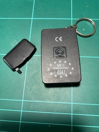 Mando Garaje CLEMSA Negro
