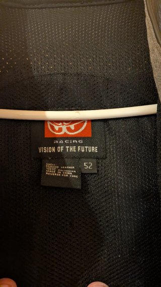 Traje de moto cuero Berik