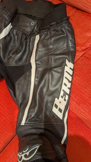 Traje de moto cuero Berik
