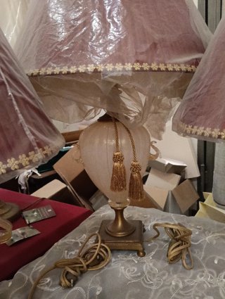 Tris lampade paralume marina