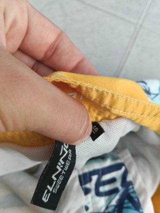 Bañador El Niño talla 16 Azul y Amarillo