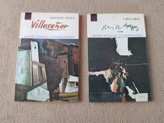 2 cuadernos Artistas Españoles Contemporáneos