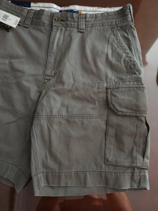 Polo Ralph Lauren Bermudas Talla 46 Verde Oliva