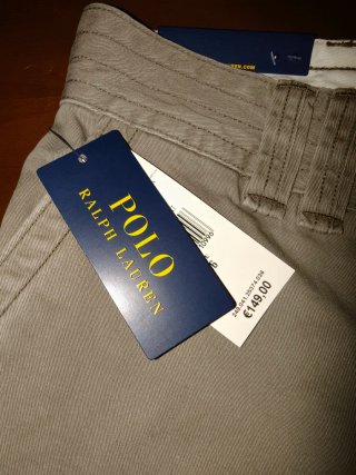 Polo Ralph Lauren Bermudas Talla 46 Verde Oliva