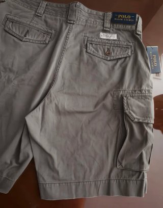 Polo Ralph Lauren Bermudas Talla 46 Verde Oliva