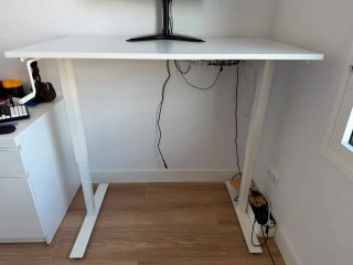 Escritorio de oficina - extensible blanco