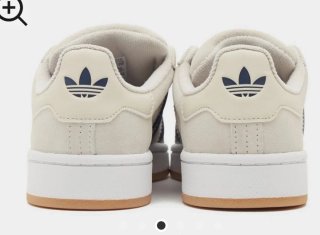 Adidas Campus Mujer Talla 36 Beige/Azul