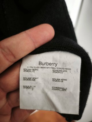 Chaleco Burberry Negro