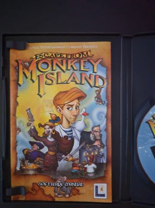 Escape From Monkey Island PS2