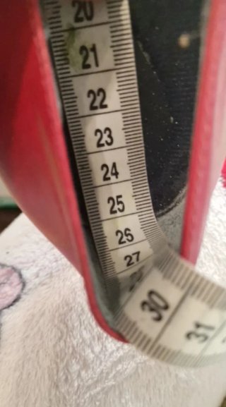 Zapatos de piel rojos
