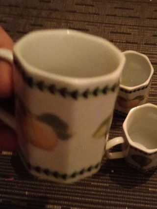 Tazas de porcelana