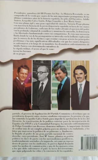 Lote 2 libros historia democracia española