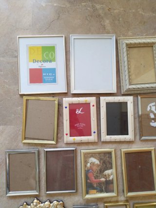 Lote de Marcos de Fotos Varios Tamaños