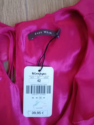 Vestido rosa Easy Wear