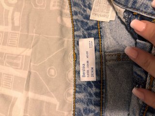 Shorts in denim taglia 32