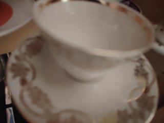 Tazze da caffè antiche con descrizione