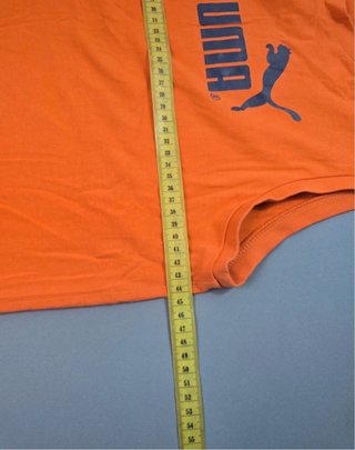 Puma Tank Top Naranja Big Logo Hombre S gym