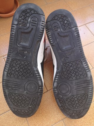 Zapatillas Puma Botas Rebound Blancas/Rojas
