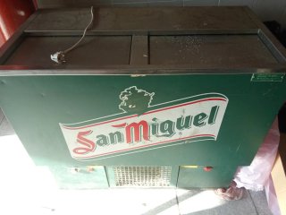 Botellero San Miguel solo le falta gas 1500