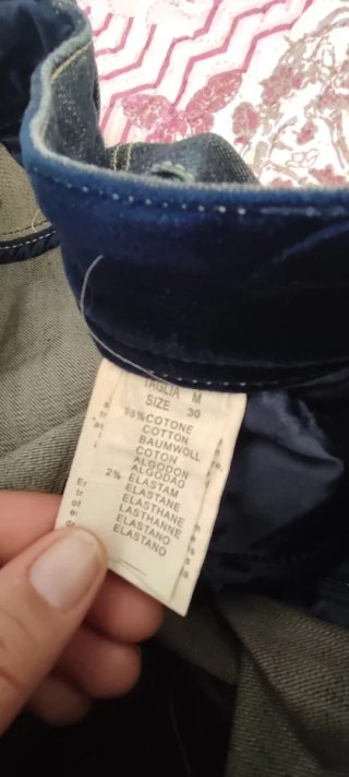 Minifalda vaquera azul talla M