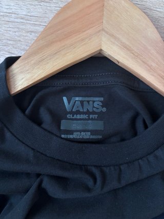 Camiseta Vans Negra Talla M