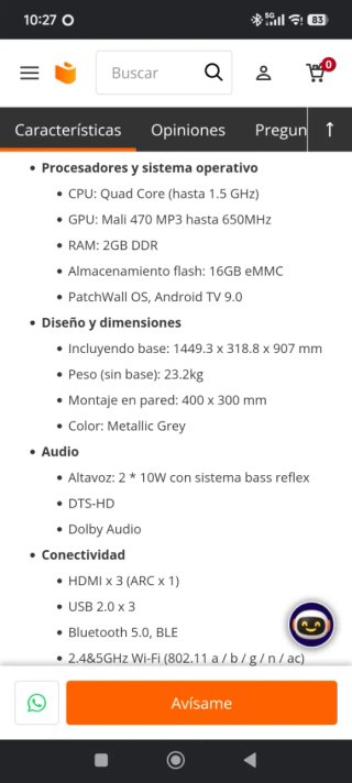TV LED Xiaomi 65 4K UHD Smart TV