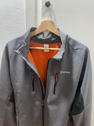 Chaqueta Softshell Simond Alpinismo Gris