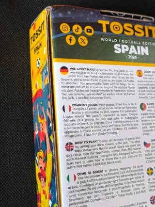NUEVO Tossit world football editon Spain 2026