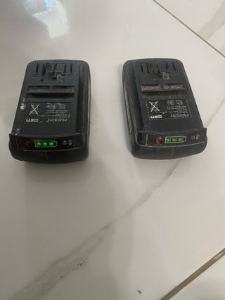 Taladro percutor BTI 36V con cargador y 2 baterías