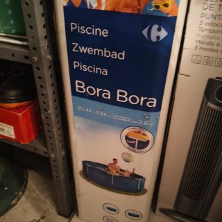 Piscina Bora Bora Carrefour 2,44 x 0,66 m