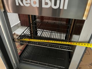 Mini frigorífico Red Bull de doble puerta
