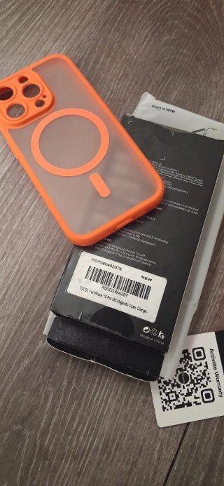 Funda iPhone 15 Pro TOCOL Naranja