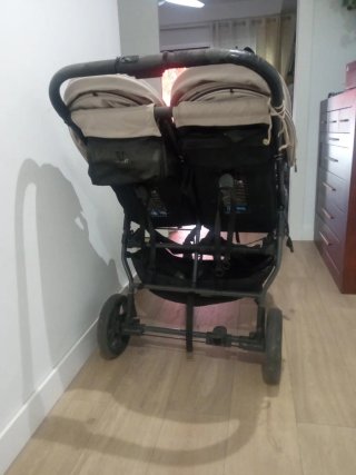 Carro gemelar doble