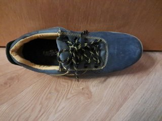 Zapato de trabajo ISSA negro/gris