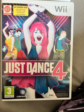 Just Dance 3 y 4 Wii PAL