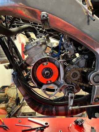 Aprilia rs50 malossi mhr team