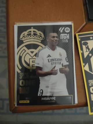 Cromo Mbappé Real Madrid 2024/25 Panini