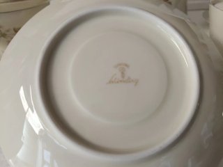 Servizio porcellana vintage rose