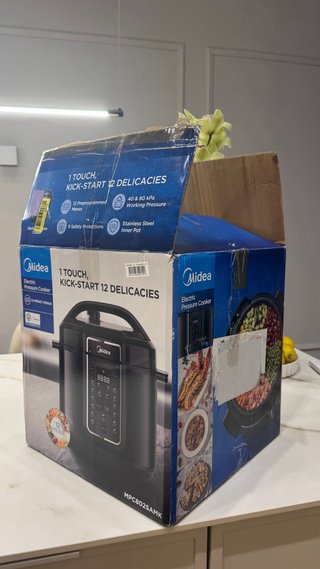 Midea MPC802SAMK Multicooker 8L – Olla a Presión E