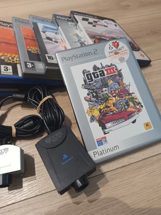 Pack PS2: 10 Juegos + 1 Mando ps1+ 3 Eye Toy