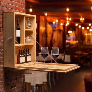 Armario de pared de madera Cheers 56 x 22 x 77,5 c