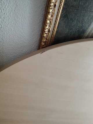 Mesa redonda madera 150cm