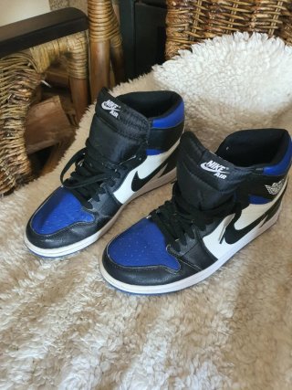 Nike Air Jordan 1 Negras y Azules