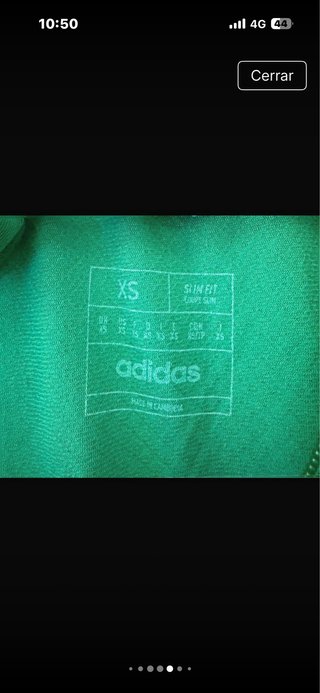 Chaqueta Adidas Hombre Verde