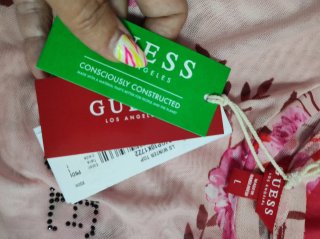 Blusa Guess floral manga larga