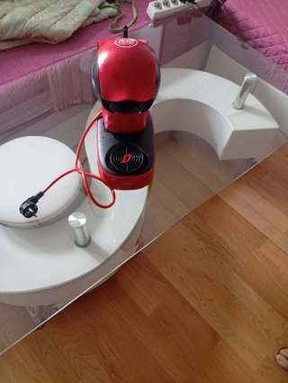 Cafetera Nespresso Krups Roja