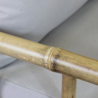 Poltrona da Giardino Bamboo Orientale con Cuscino