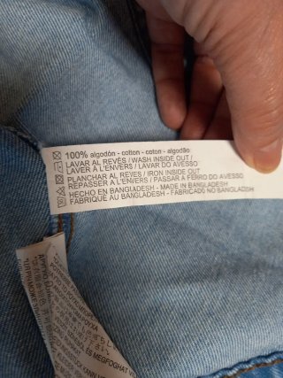 Chaleco vaquero DENIM ESSENTIALS Talla L