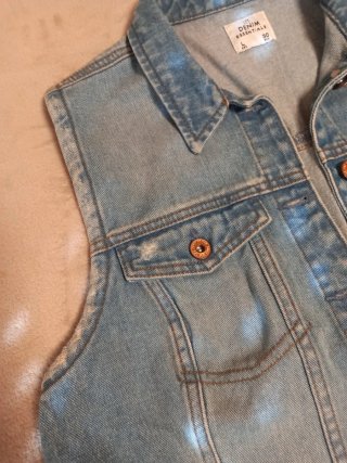 Chaleco vaquero DENIM ESSENTIALS Talla L